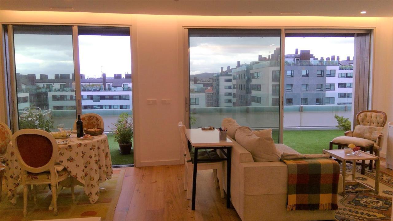 Preciosa Habitacionsuite En Atico Con Terraza II Santiago de Compostela Kültér fotó